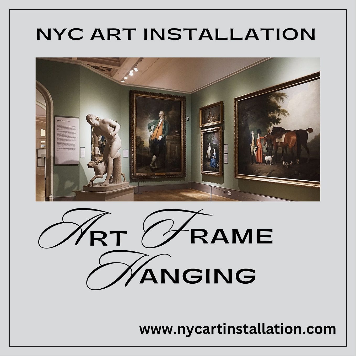 Elevate Your Interiors with Expert Picture Hanging NYC by logic think