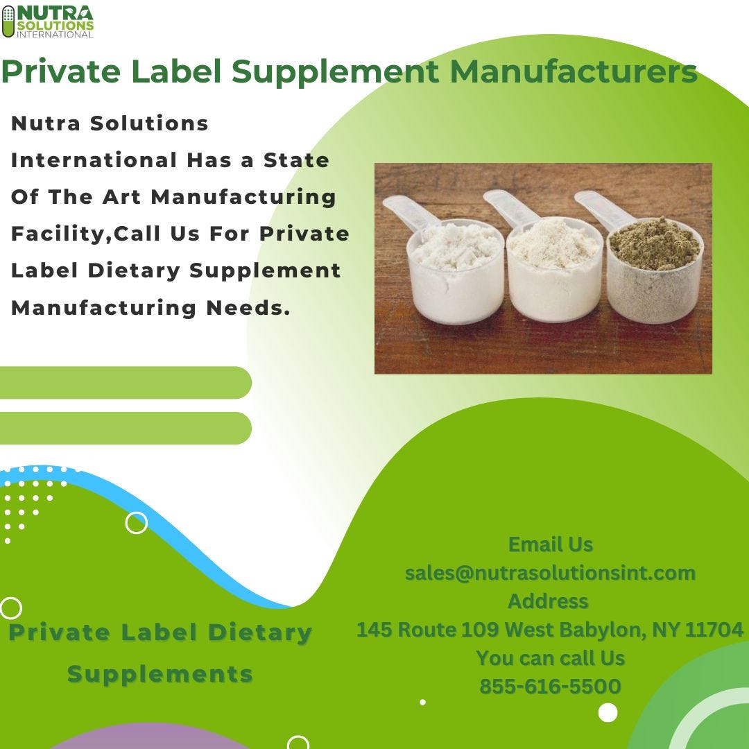 Nutritional Supplement Manufacturers Nutra solutions lnt Medium