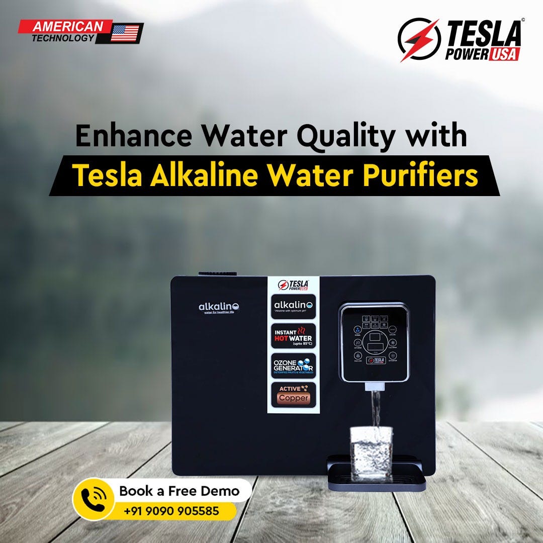 Boost Your Health With Tesla Alkaline Water Purifier