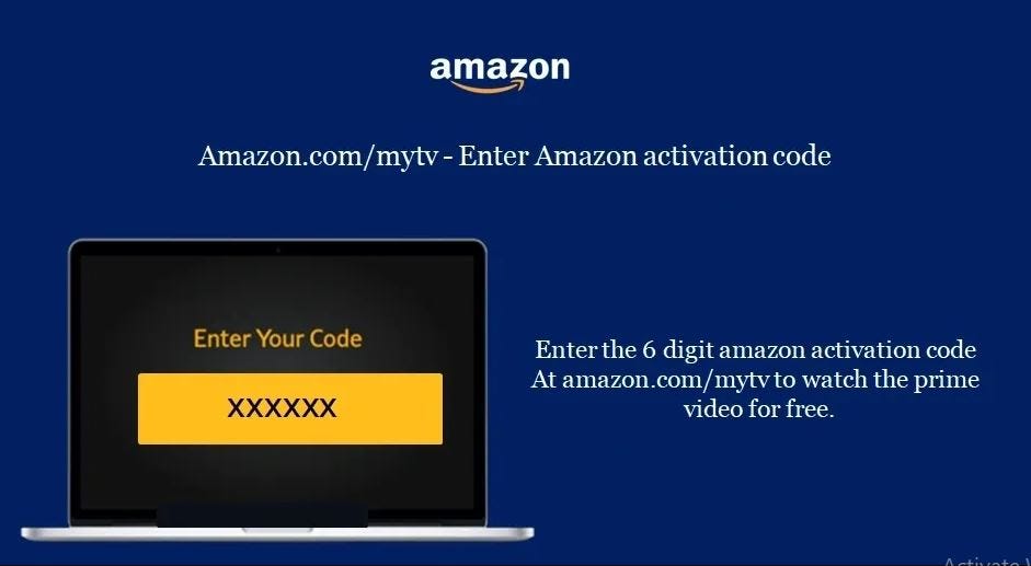 How to Enter the code at amazon.com /code from device or computer | by - How Do I Enter My Code For Amazon Mytv