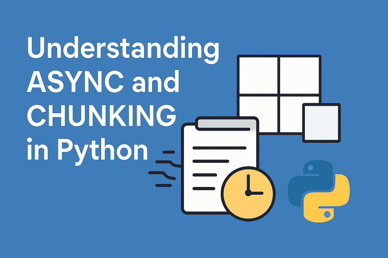 Simple thread handling in Python. Sometimes you find yourself in need ...