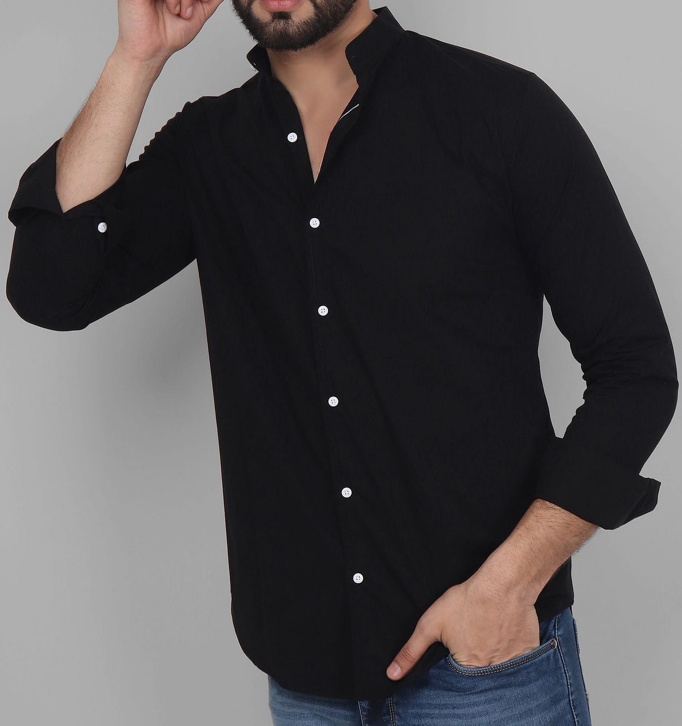 Buy Premium White Lee Casual Shirt for Men - TryBuy - Medium