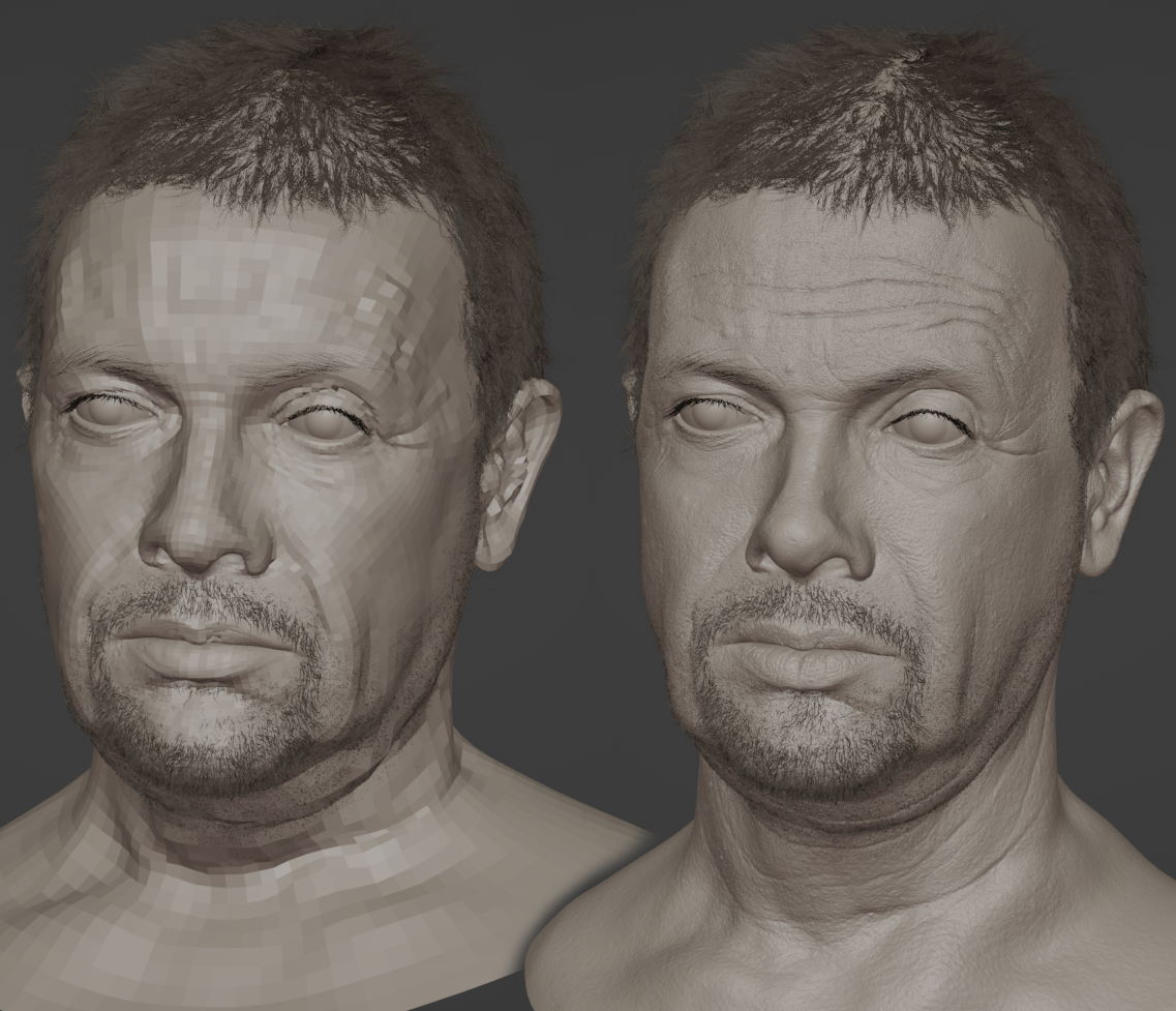 Learning to sculpt faces. Use clear references. Observe them…