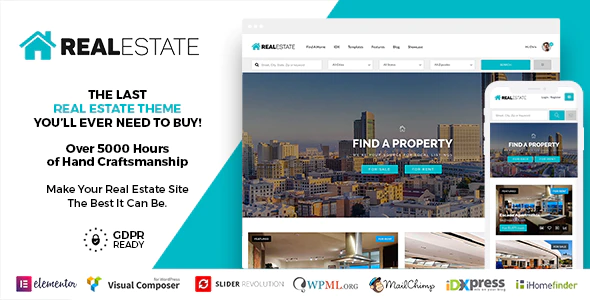 Real Estate 7 WordPress theme v3.0.5 — Unauthenticated Reflected XSS