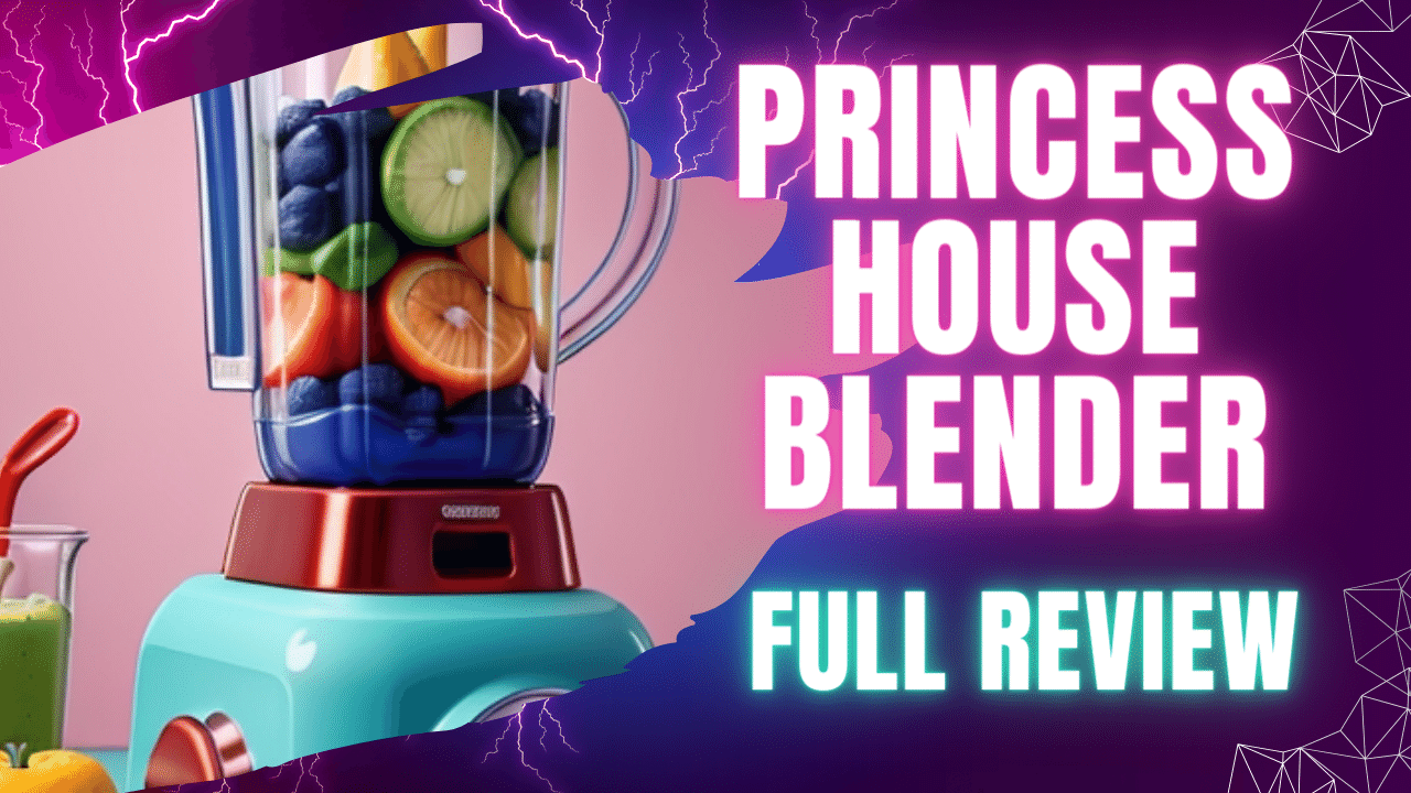 Princess House Blender VIDA SANA ELECTRICS High-Power 4571 Best [Full  Review], by Culinary Burst, Nov, 2023
