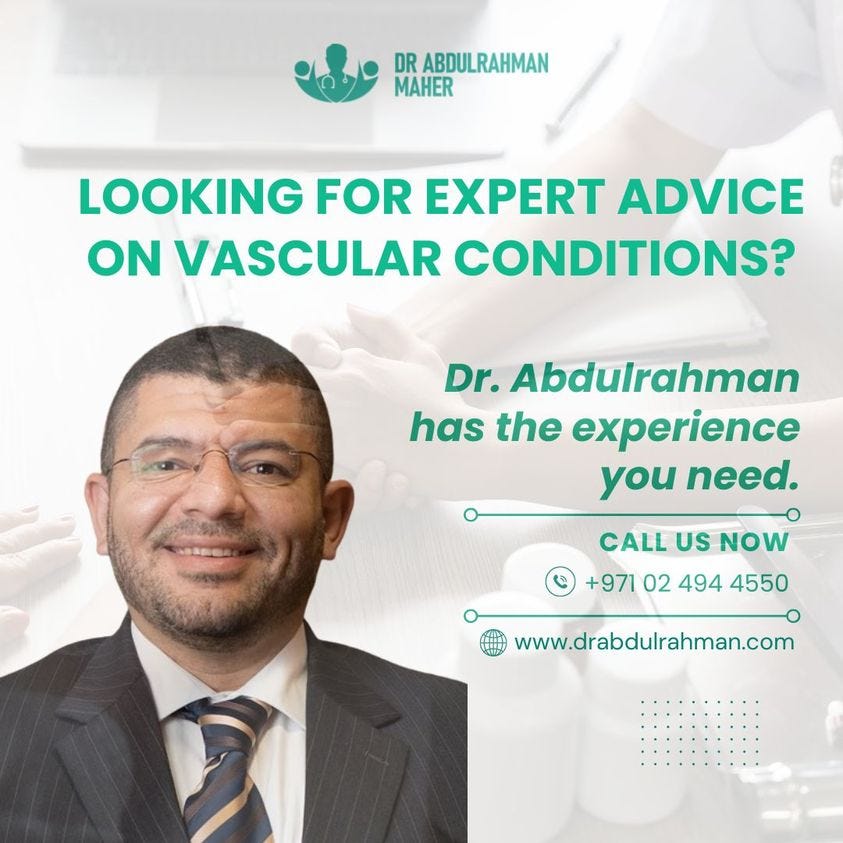 Expert Vascular Surgeons in Abu Dhabi Treating Diabetic Foot