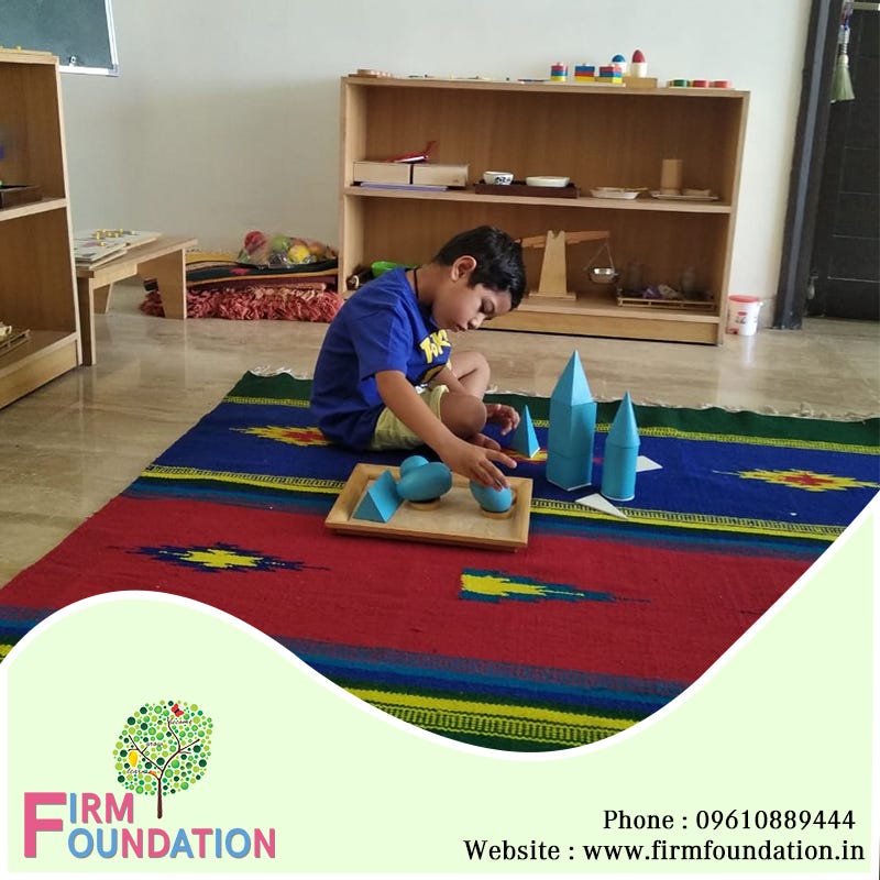 Best Montessori Pre School Jaipur by Firm Foundation Medium