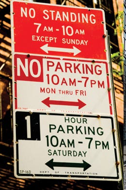 Parking Sign Redesign