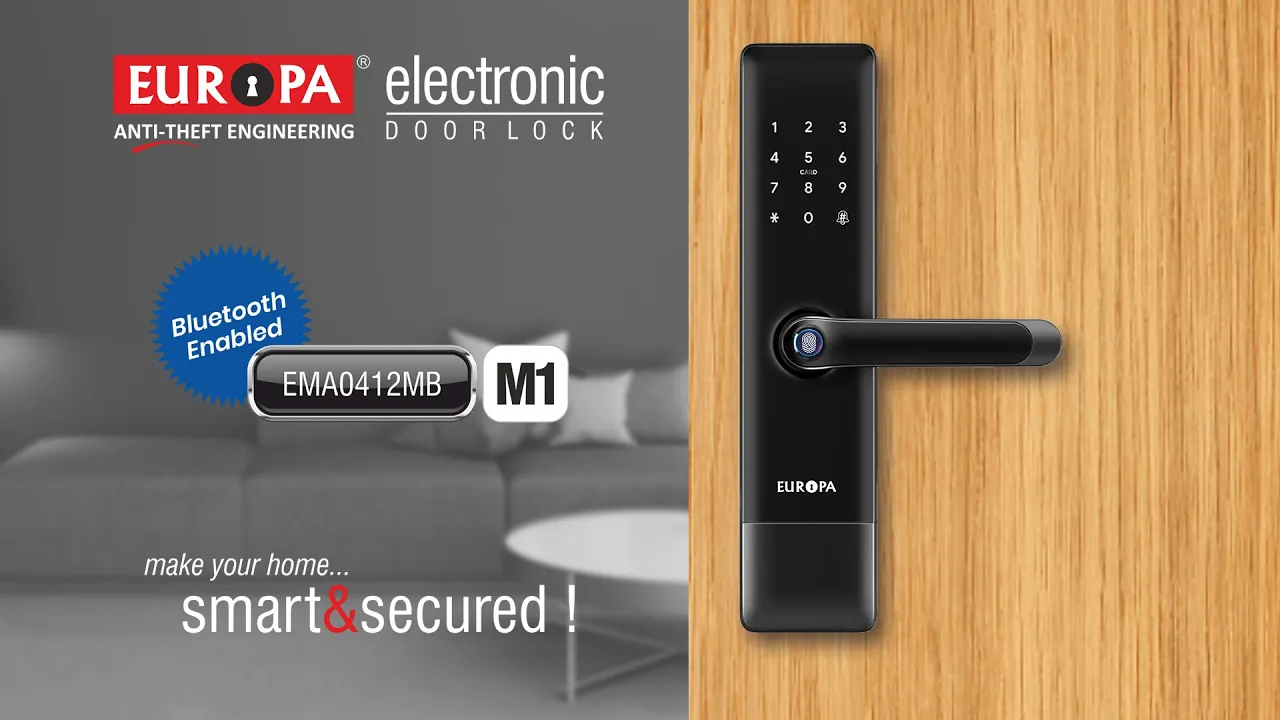Bluetooth ­­­­­­­­­­­­­­­­­­­­­­­­WIFI Door Lock - EuropaLocks - Medium