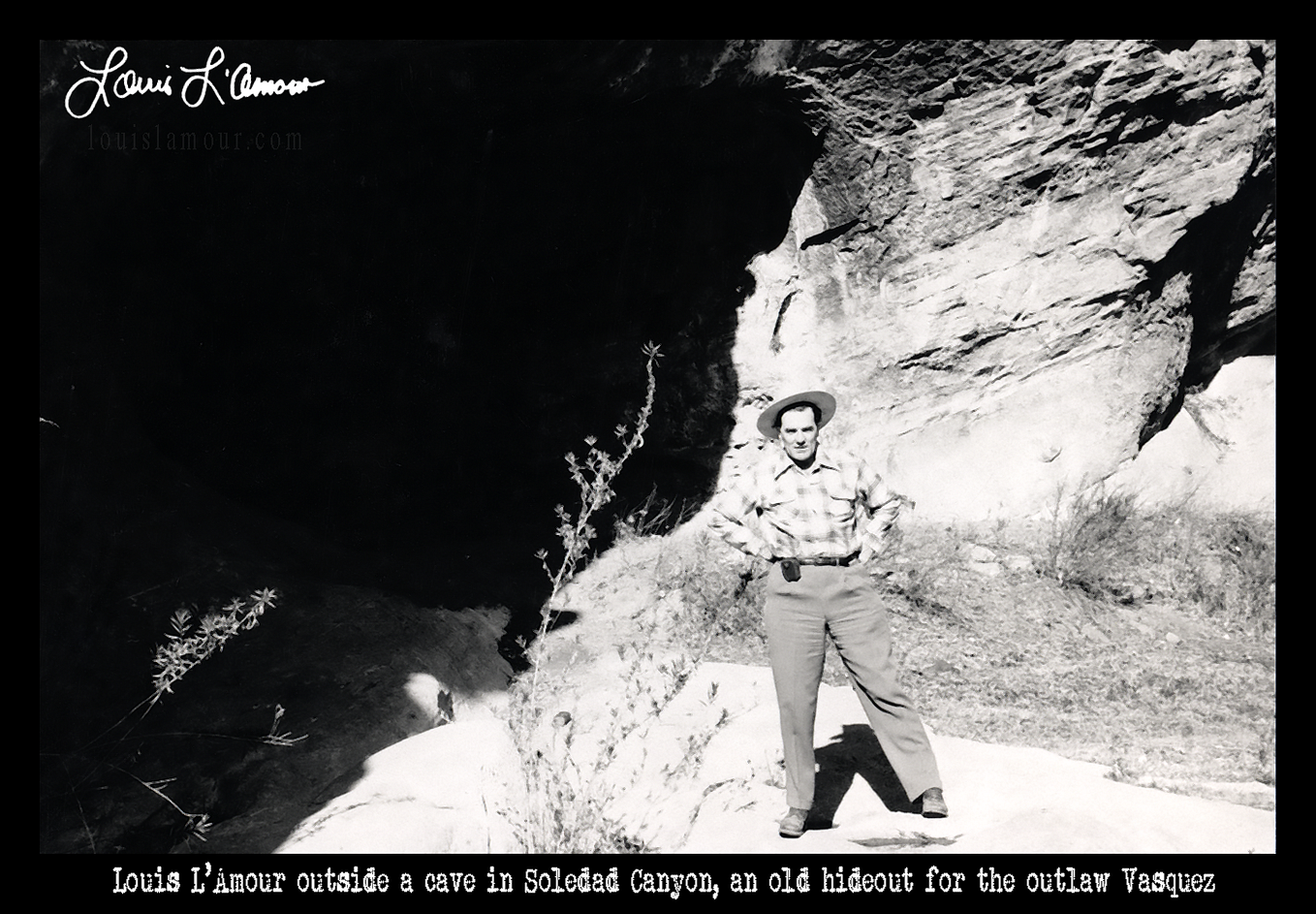 Louis L’Amour, like his character William Tell Sackett, walked the canyons, caves, deserts and…
