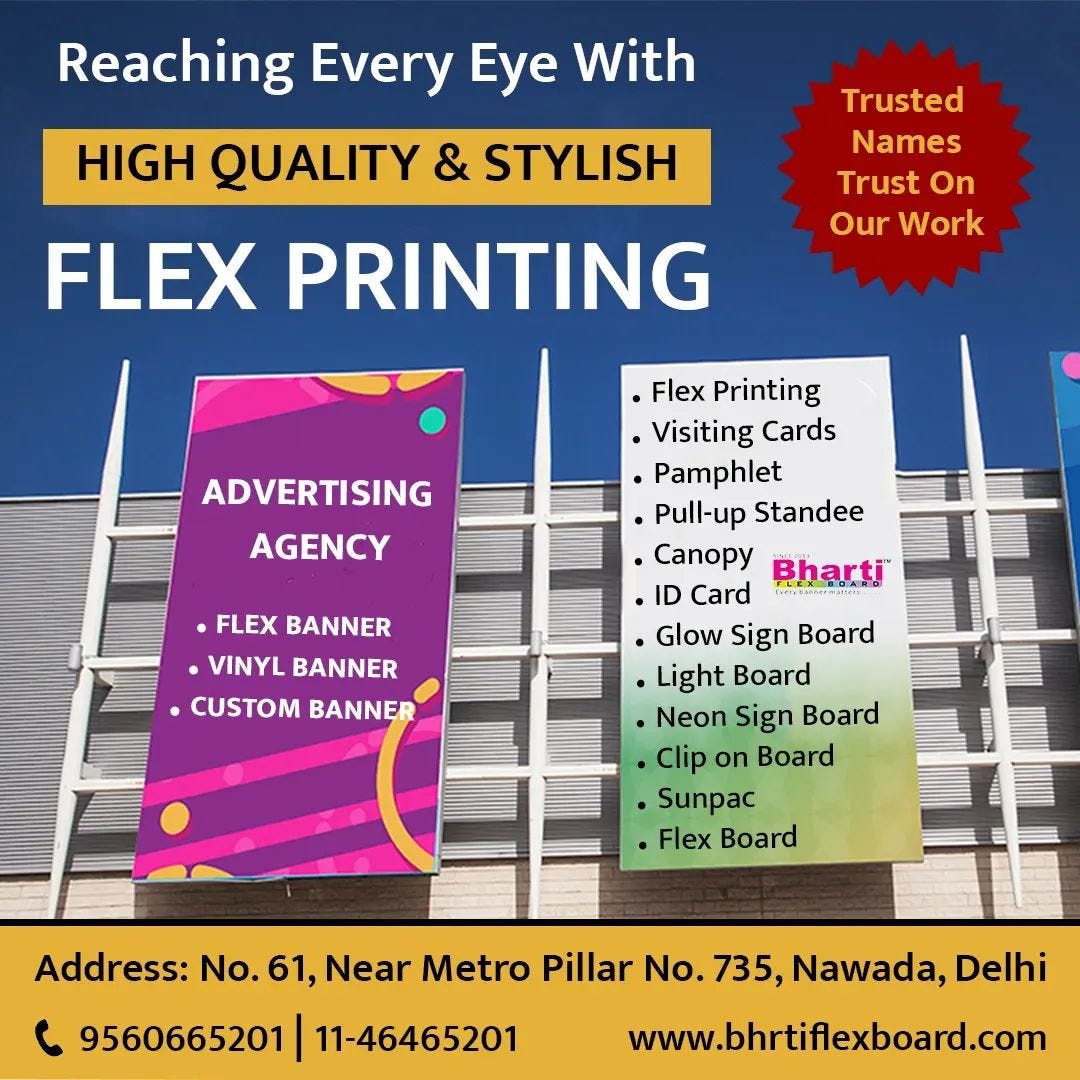 Overview Flex Printing Is A Popular By Bhartiflexboard Medium