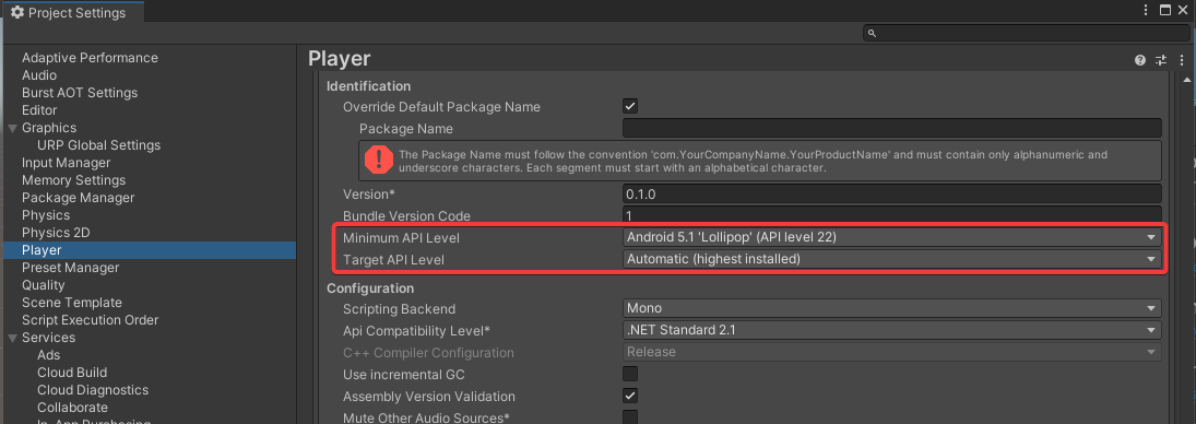 Building a Settings Menu with Unity 2021 URP