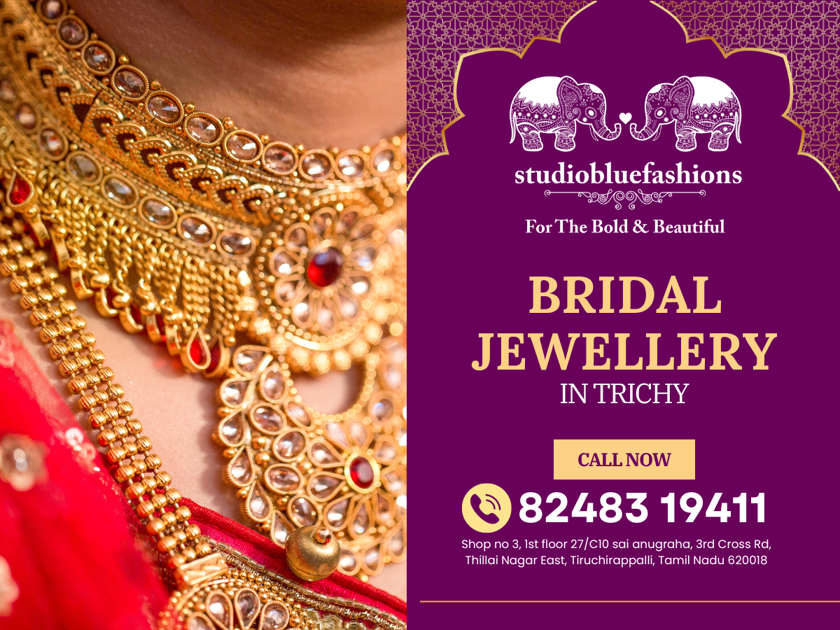 Kundan Jewellery in Trichy STUDIO BLUE FASHIONS Medium