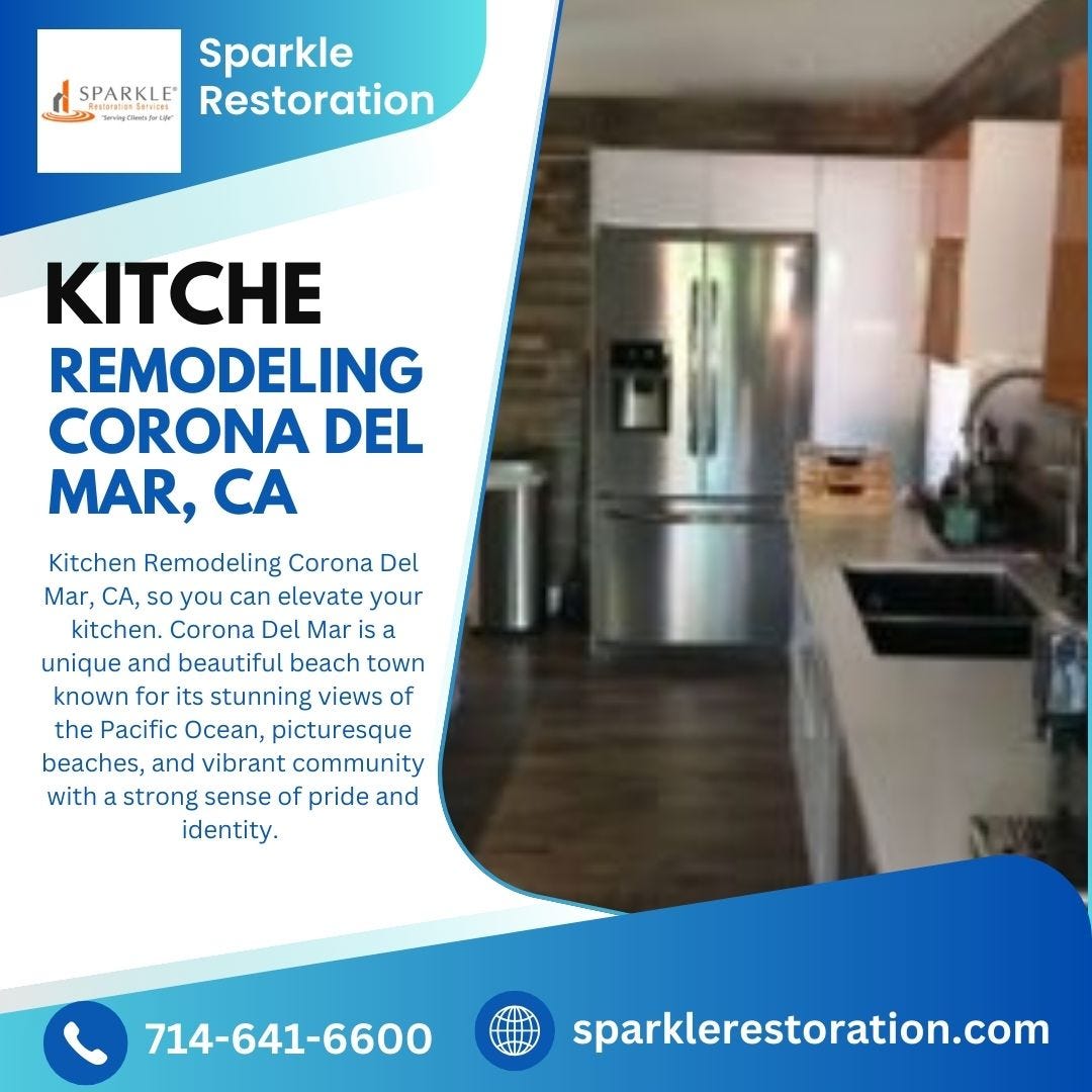Our Corona Del Mar and Irvine Kitchen Remodeling Contractors can help