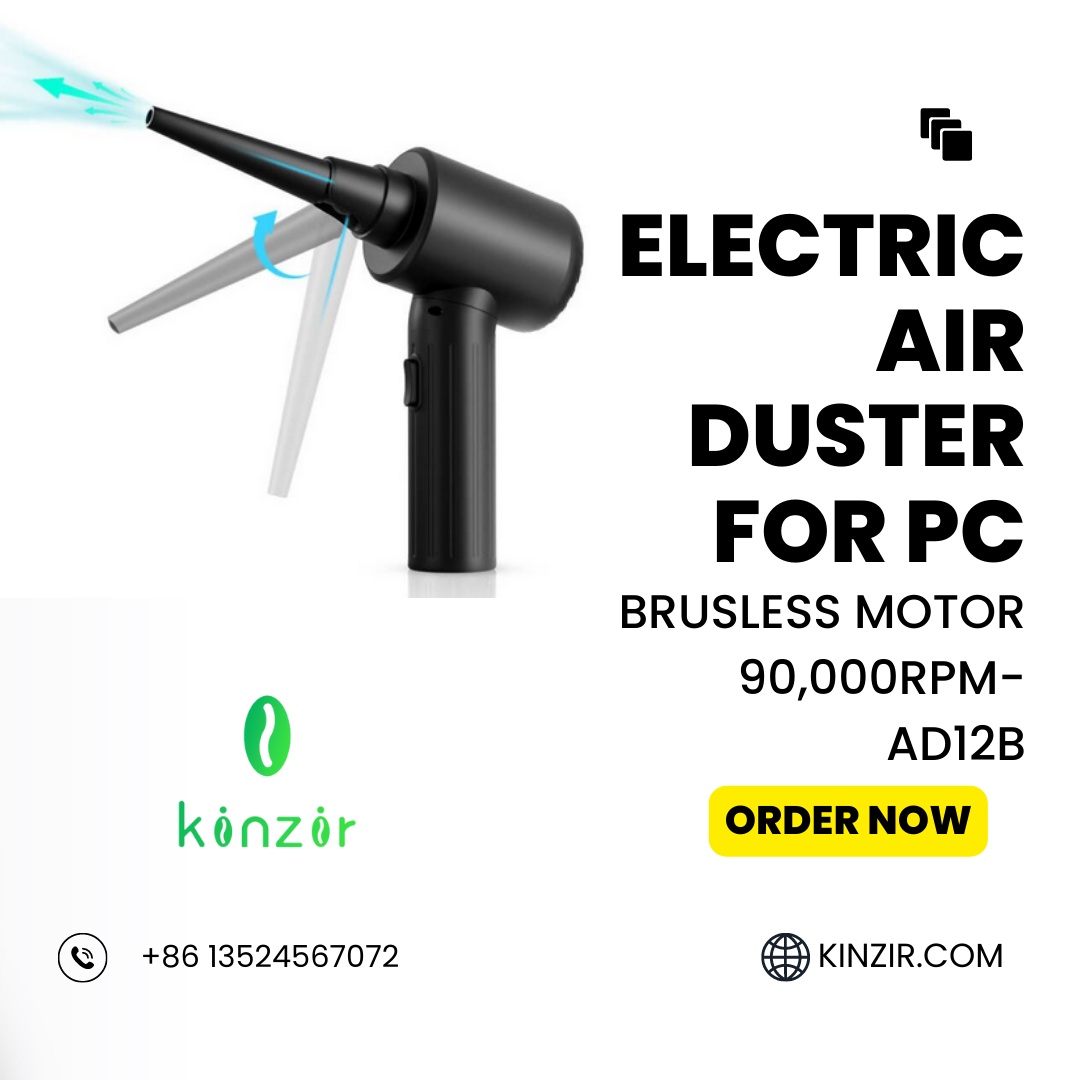 Introducing Kinzir’s Powerful Electric Air Duster — Keep Your Workspace
