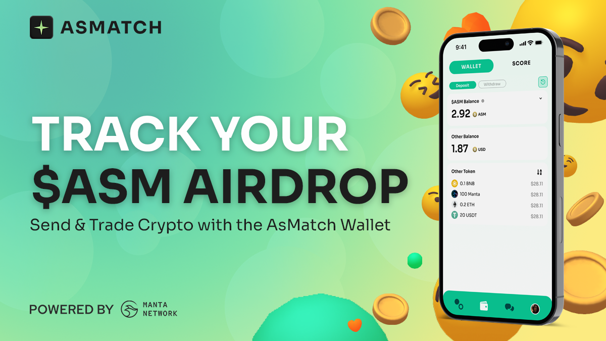 Track your $ASM Airdrop in Real-Time! | AsMatch Updates