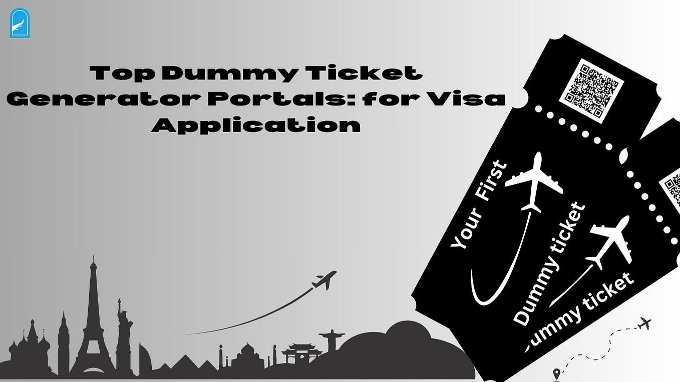 Understanding the Dummy ticket for Schengen Visa Process Dummy Ticket