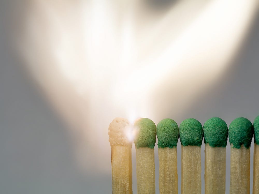 Change begins with a spark