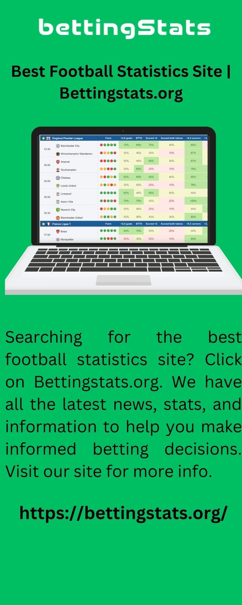 Best Football Stats Website Bettingstats - Bettingstats Org