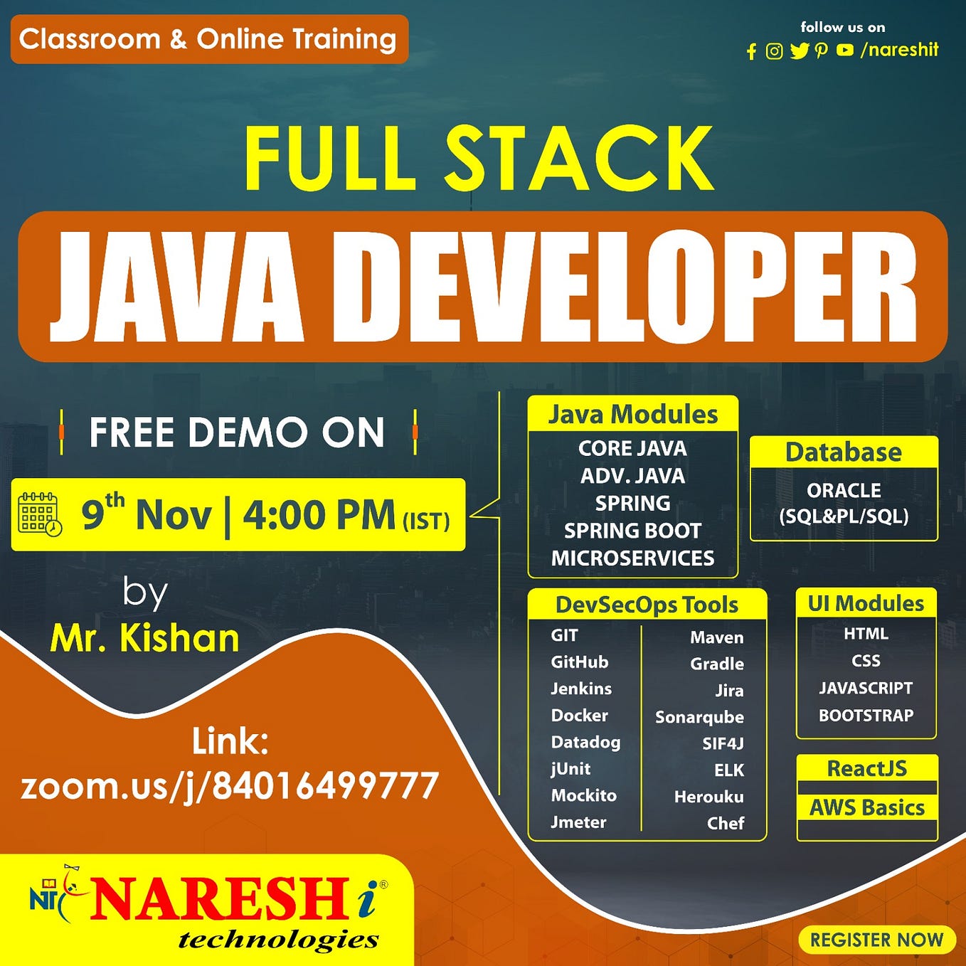 Full Stack Dot Net Placement Assistance Praogram Online Training ...
