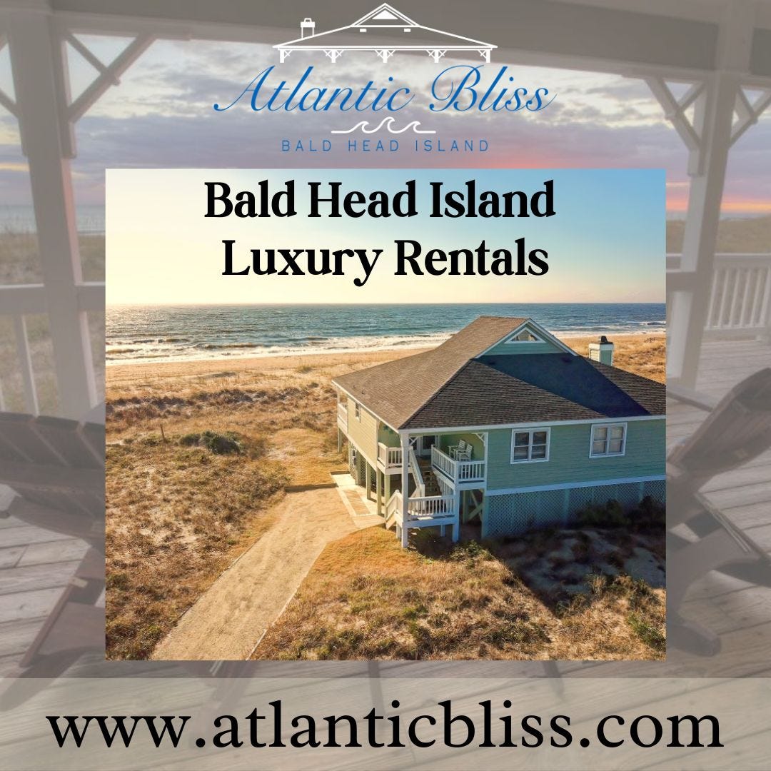 Spend a vacation with our bald head island house rentals Atlantic