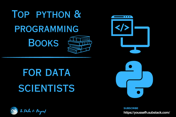6 Top Books to Learn Python & Programming for Data Science