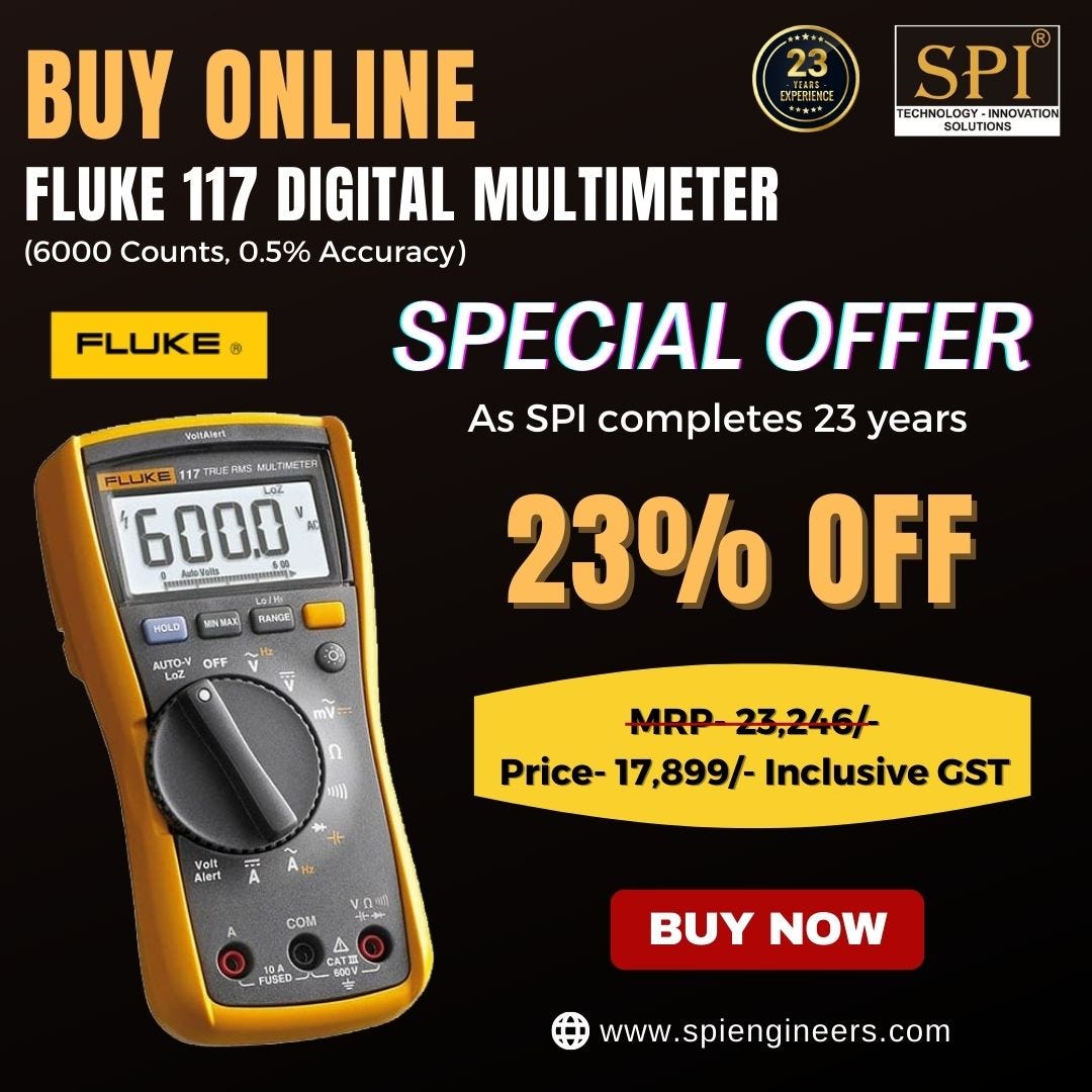 Fluke Multimeter Price in India SPI Engineers Medium