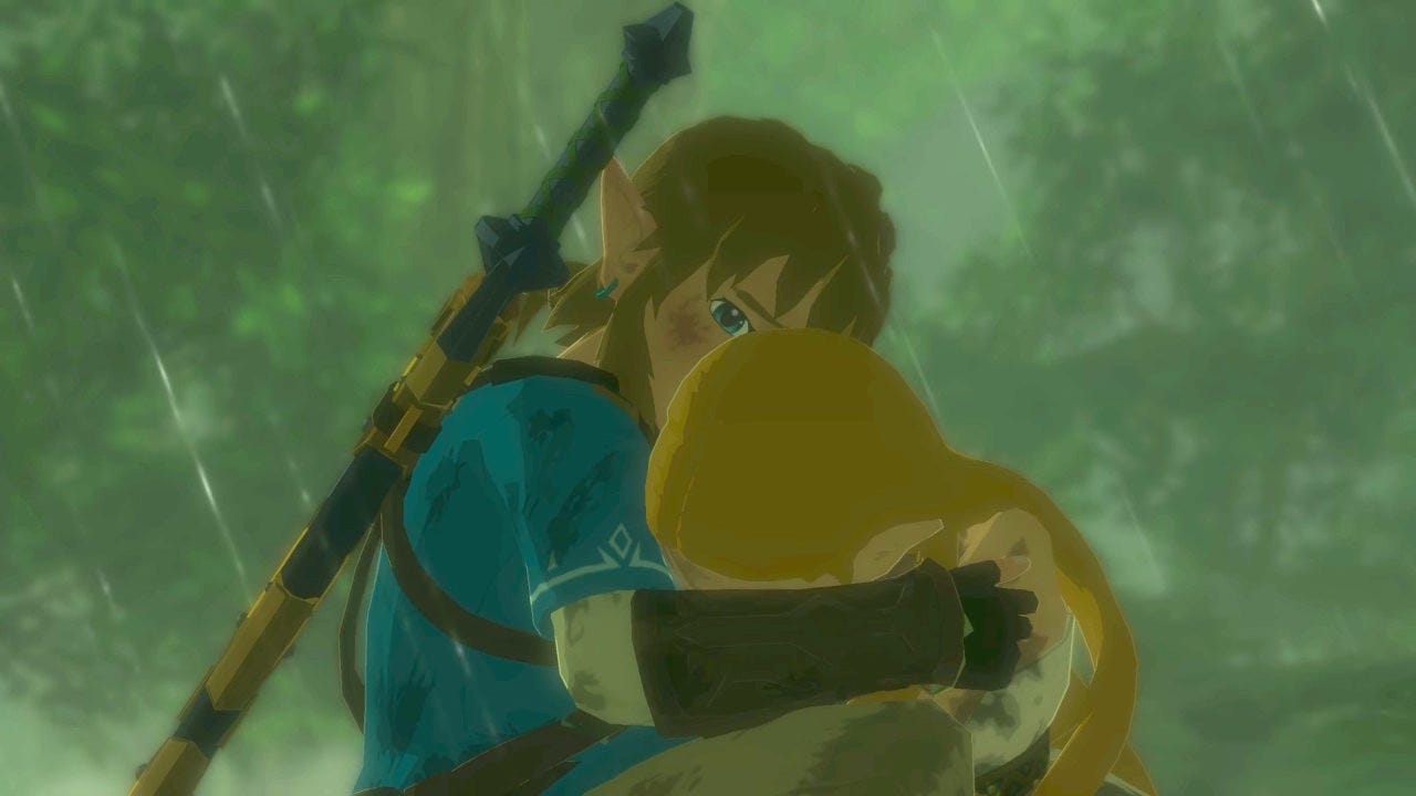 Zelda, Link, The Legend of Zelda: Breath of the Wild