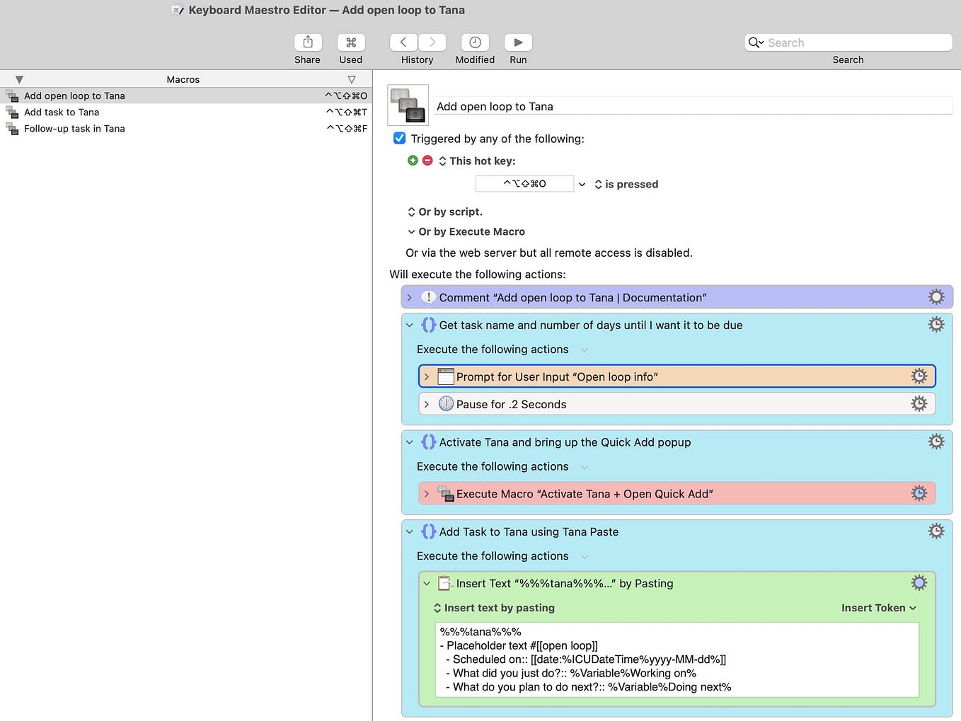 Capture tasks and notes fast—but also capture when you want to see them again!