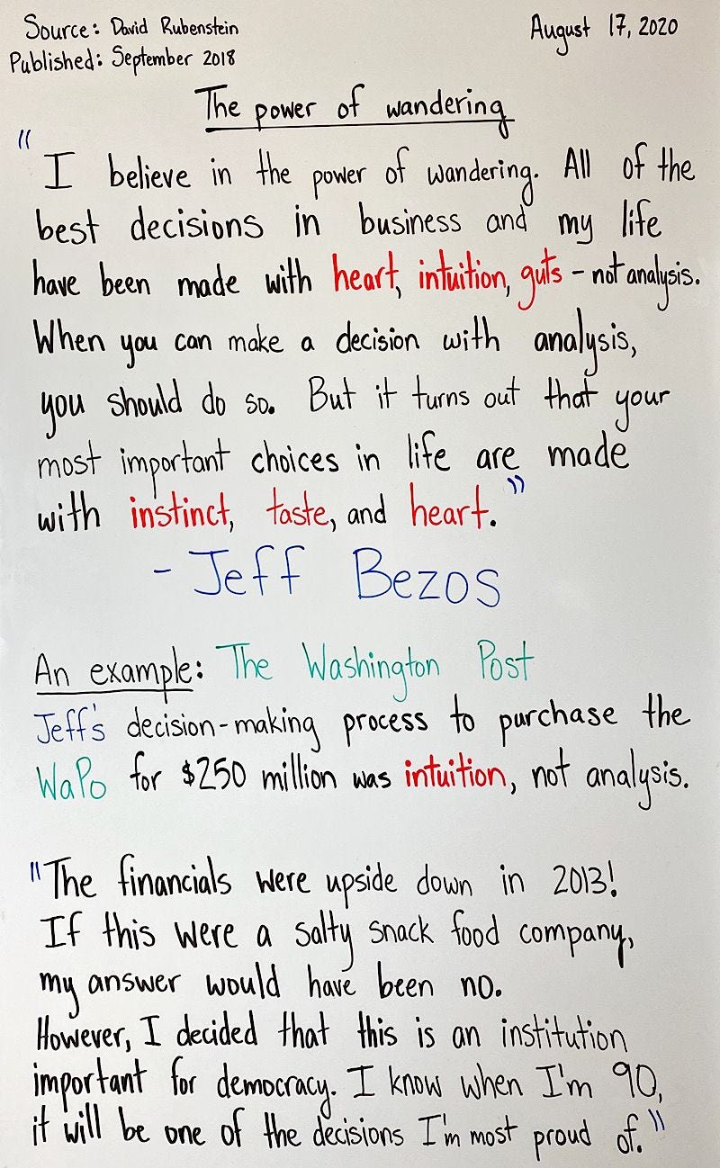 Outlook on life: Jeff Bezos