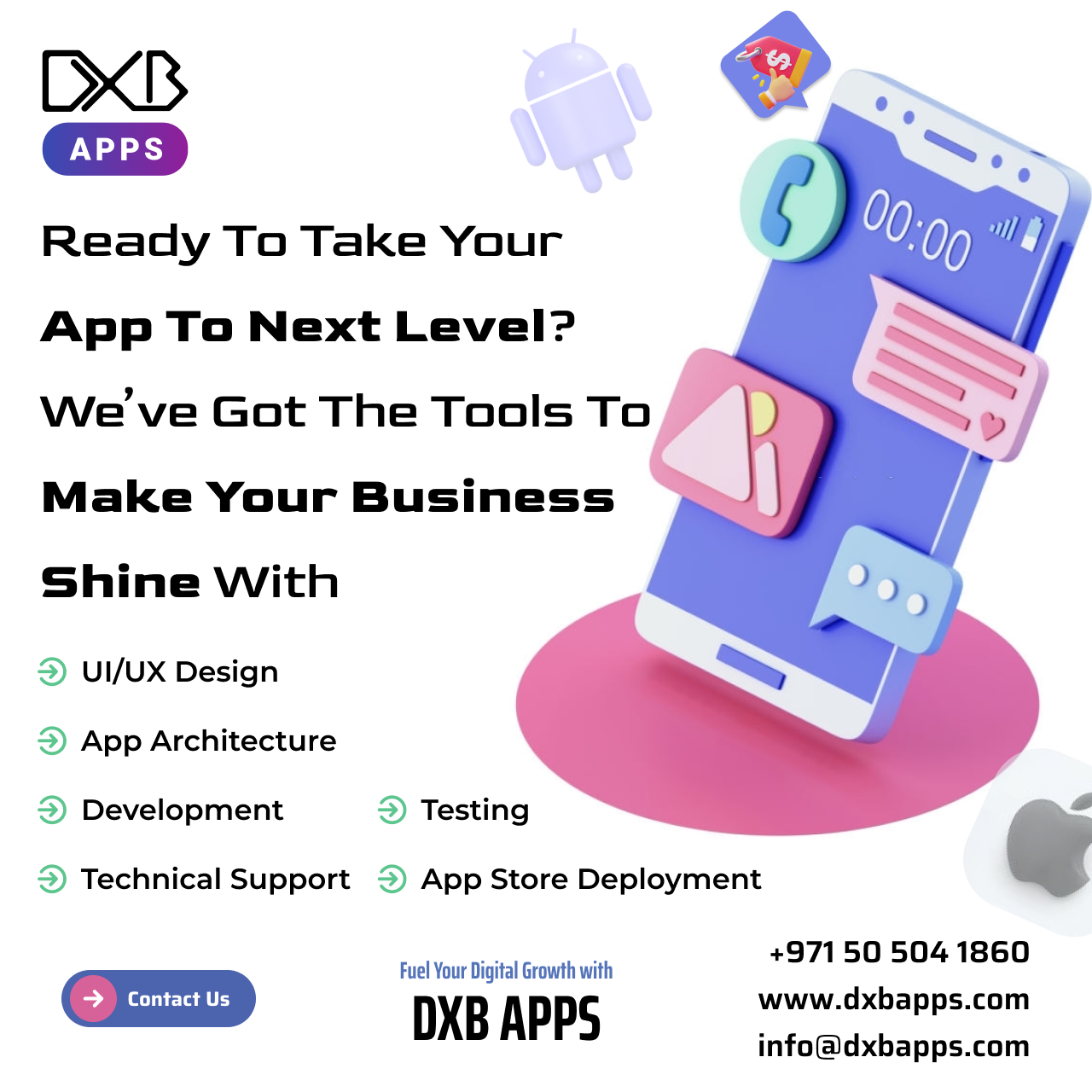 DXB APPS Pioneering the Mobile App Development Service and Its ...