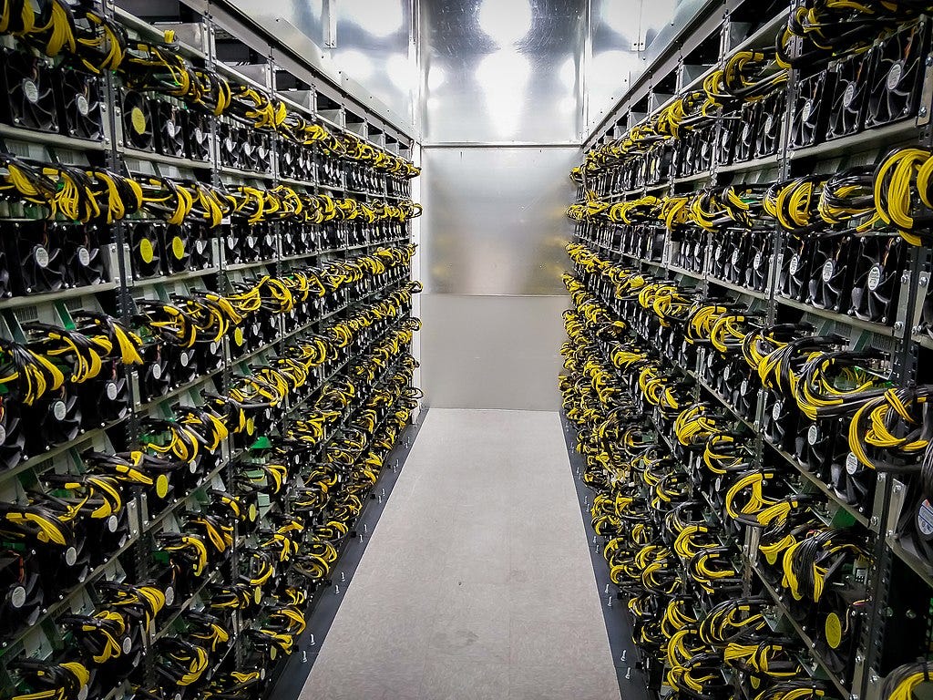 IMAGE: The Argo Blockchain Mirabel Facility, a large mining farm, circa 2018