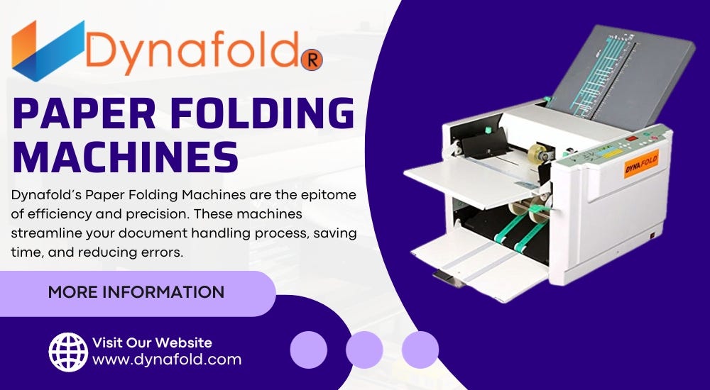 A brief history of the evolution of paper folding machines by
