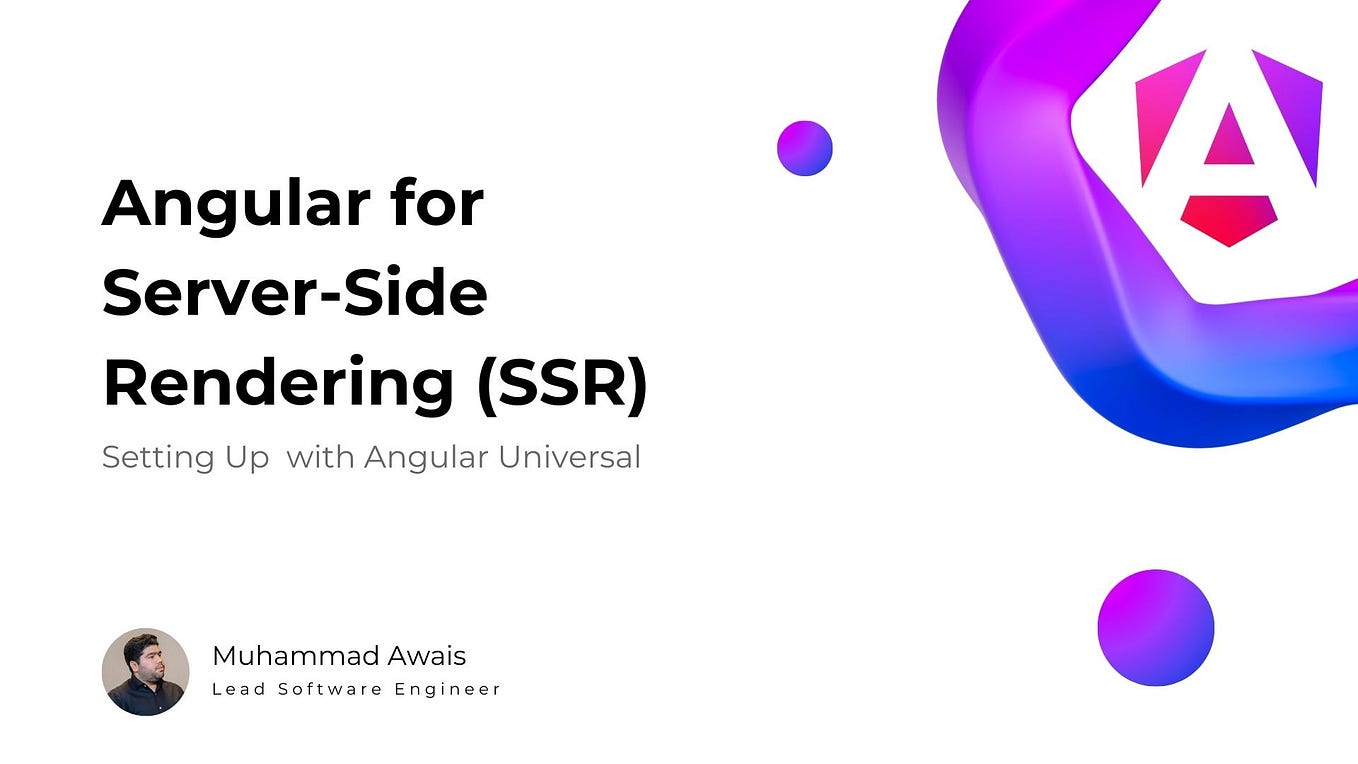 From Zero To Server-Side Rendering (SSR) In Angular | By Arman ...