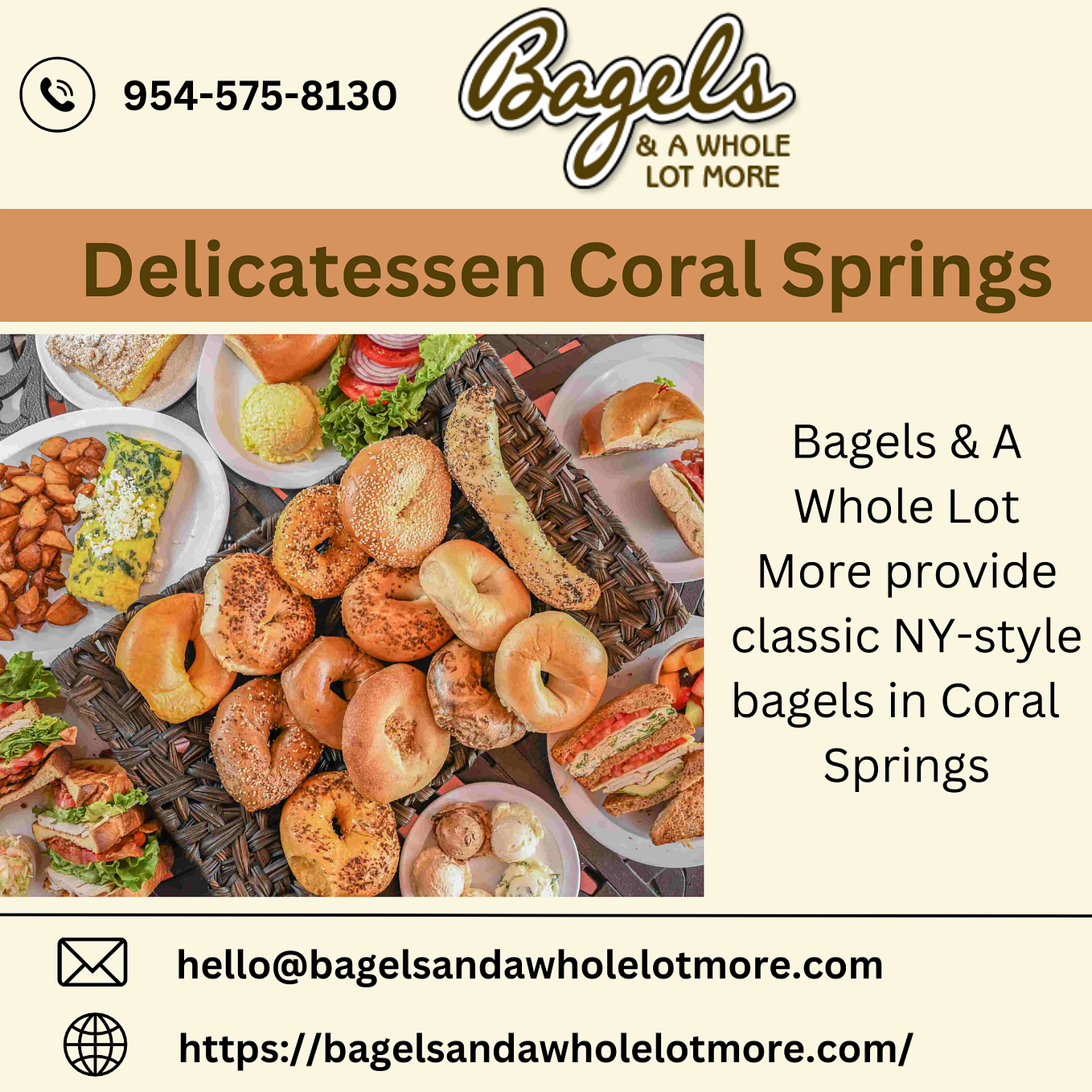 Bagels & A Whole Lot More Sesame Bagels Bagels & A Whole Lot More