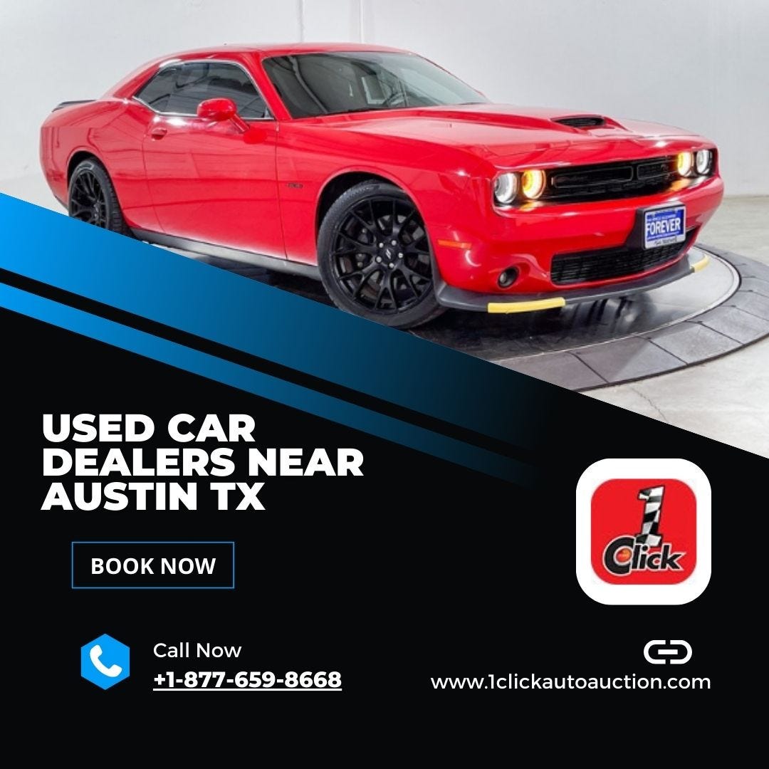 Best Public Auto Auction Deals in Austin by Tanuj Mishra Mar, 2024