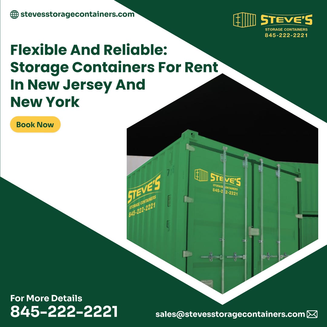 Finding the Best Rental Shipping Container Storage Unit in New Jersey
