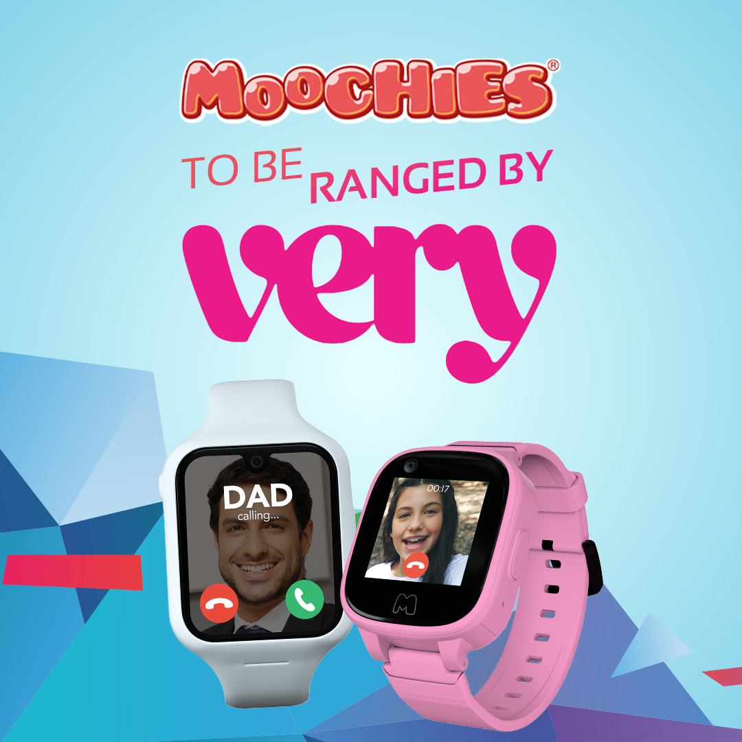 Moochies market leading selection of kids wearables to be ranged by Very.co.uk