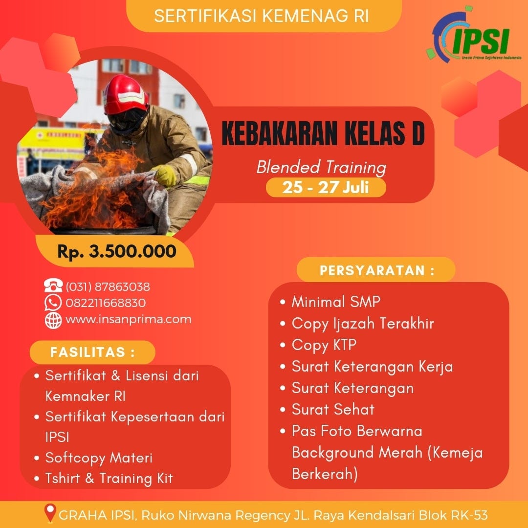 AHLI K3 UMUM TERLARIS, WA +62 822-1166-8840, PUSAT PELATIHAN K3 ...