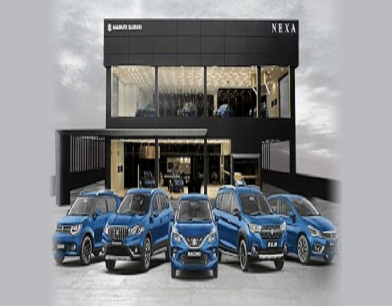 Nexa showroom deals rohini