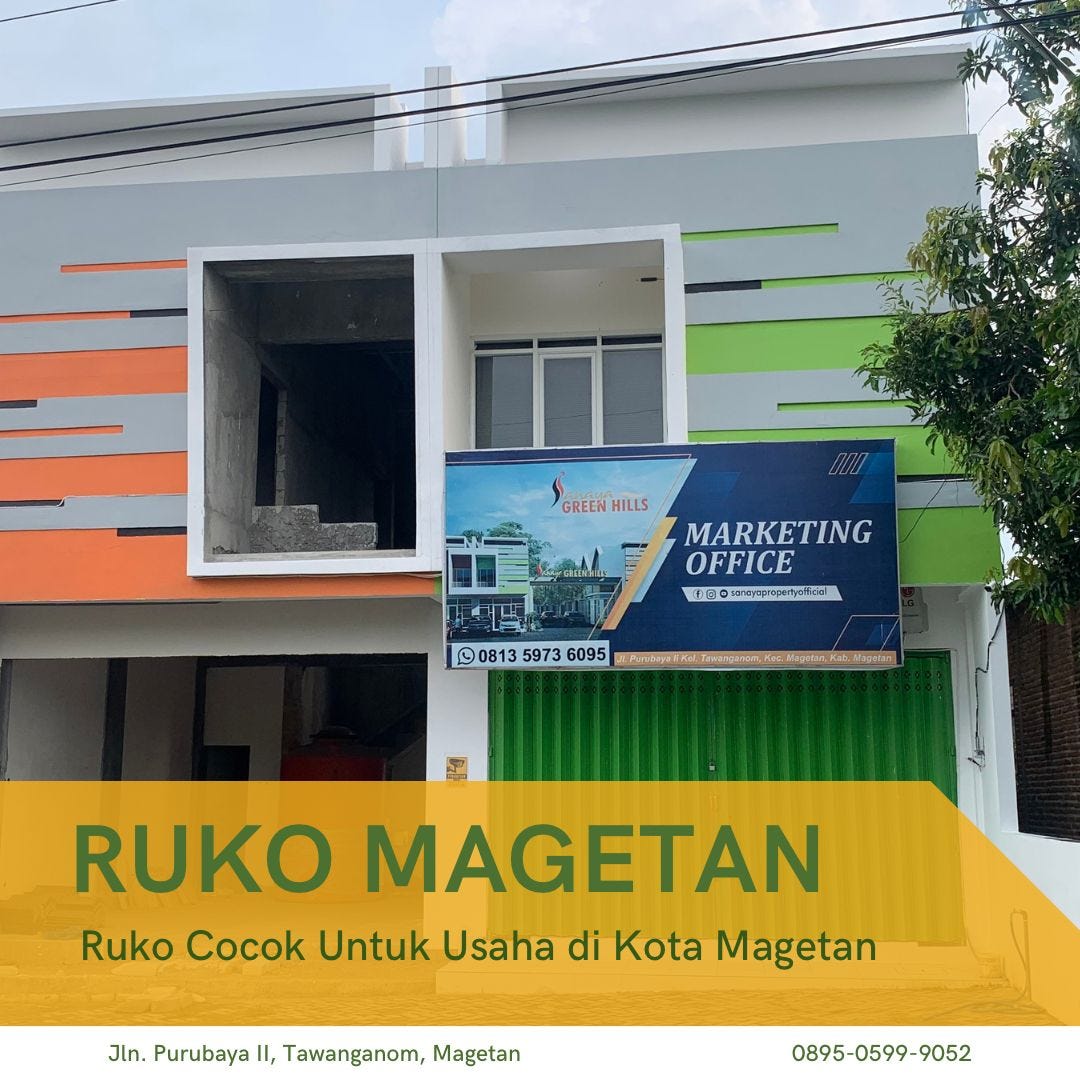 RUMAH MEWAH DI MAGETAN. JI Purubaya Il, Kelurahan, Tawanganom… by