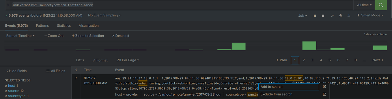 TryHackMe: Splunk 2 Walkthrough (splunk2gcd5)