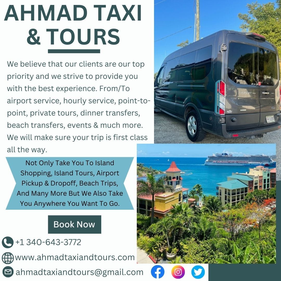 Airport Taxi ST Thomas ahmadtaxiusvi Medium