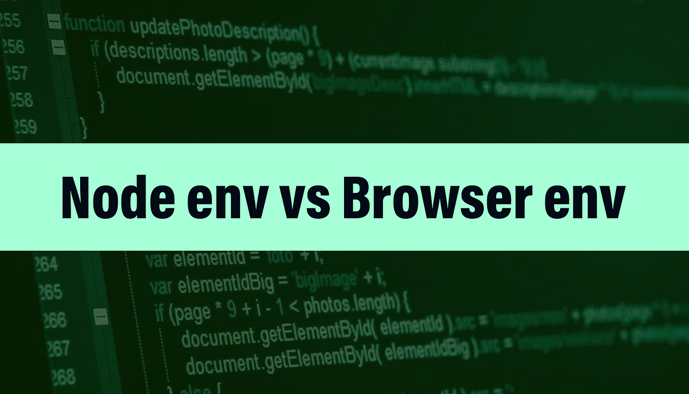NodeJS Web Server architecture. Node is a run time environment to… | by ...