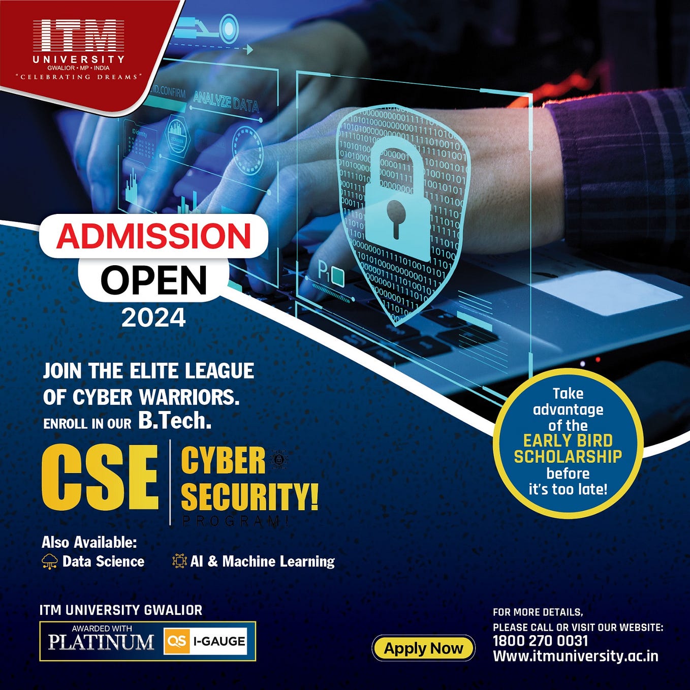 Elevate Your Career with an M B A in Data Science: Admission Open for 2024 at ITM University Elevate Your Career with an M B A in Data Science: Admission Open for 2024 at ITM University