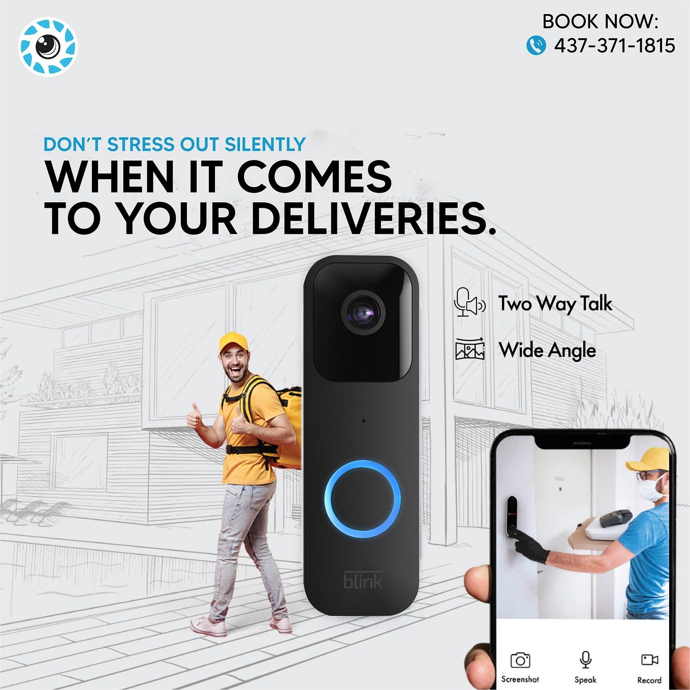 Home Assistant Blink Camera Live View in Brampton SS Solution by SS