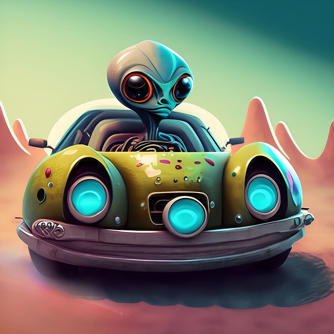 Baby Alien 21 - Ufoalienchaos - Medium