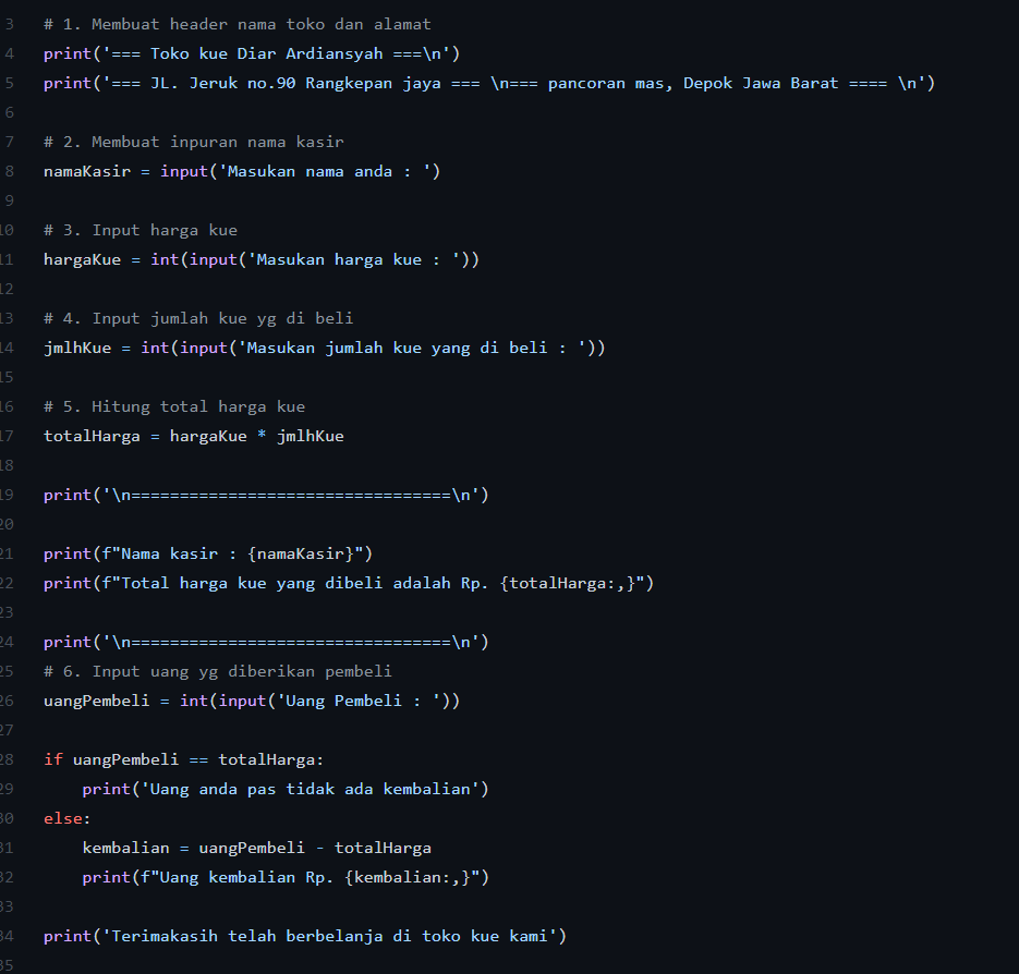 Membuat program kalkulator sederhana dengan bahasa pemrograman python ...