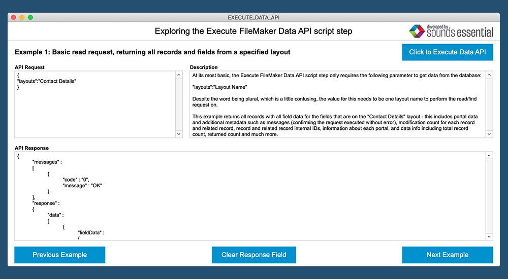 Exploring The Execute FileMaker Data API Script Step