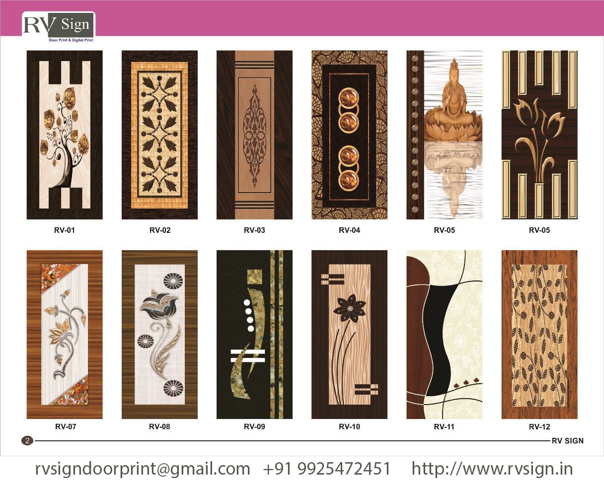 Laminate Door,Digital Printed Doors,Vinyl Print Sheets — RV Sign